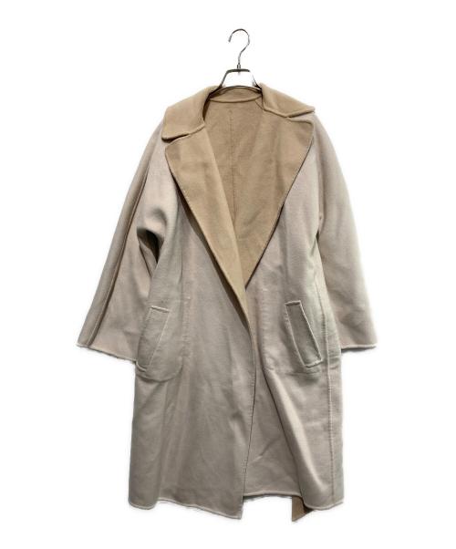 WEEKEND Max Mara（ウィークエンド マックスマーラ）WEEKEND Max Mara (ウィークエンド マックスマーラ) RAILリバーシブルダブルフェイスコート ベージュ サイズ:40の古着・服飾アイテム