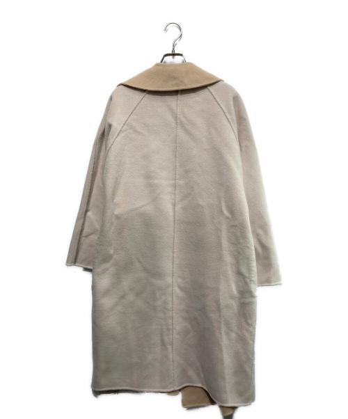 WEEKEND Max Mara（ウィークエンド マックスマーラ）WEEKEND Max Mara (ウィークエンド マックスマーラ) RAILリバーシブルダブルフェイスコート ベージュ サイズ:40の古着・服飾アイテム