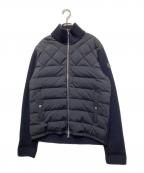MONCLERモンクレール）の古着「CARDIGAN TRICOT ダウンジャケット」｜ネイビー