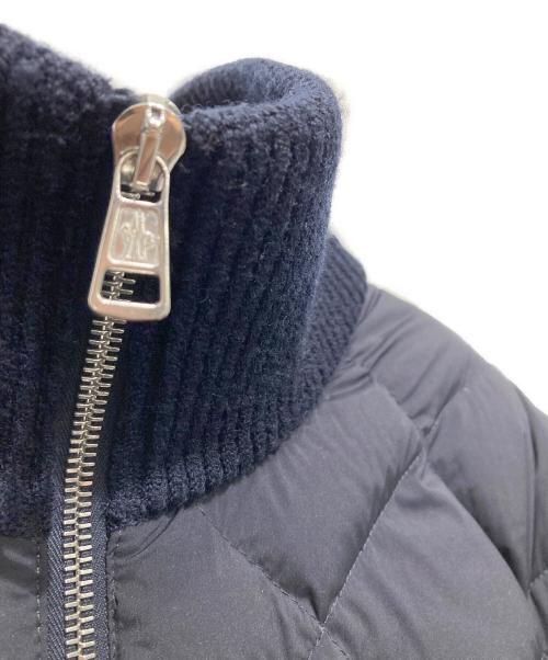 MONCLER（モンクレール）MONCLER (モンクレール) CARDIGAN TRICOT ダウンジャケット ネイビー サイズ:XXLの古着・服飾アイテム