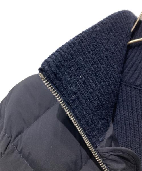 MONCLER（モンクレール）MONCLER (モンクレール) CARDIGAN TRICOT ダウンジャケット ネイビー サイズ:XXLの古着・服飾アイテム