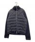 MONCLER（モンクレール）の古着「CARDIGAN TRICOT ダウンジャケット」｜ネイビー
