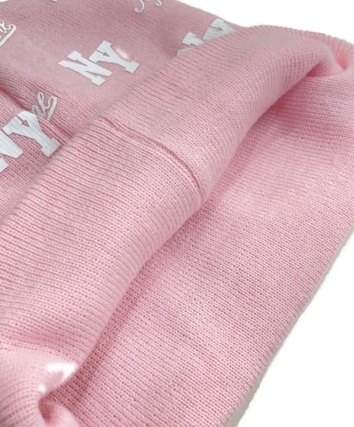 SUPREME（シュプリーム）Supreme (シュプリーム) New Era (ニューエラ) Monogram Beanie ピンクの古着・服飾アイテム