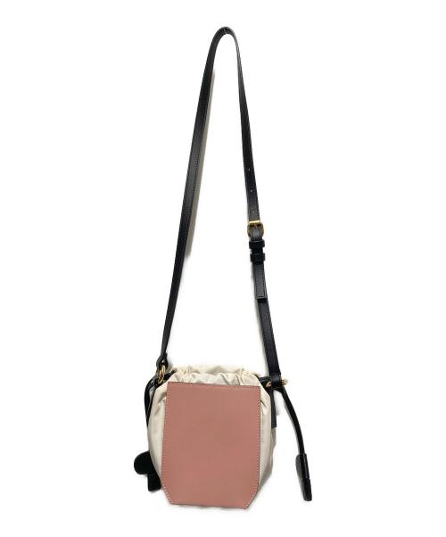 MARNI（マルニ）MARNI (マルニ) ガセットバッグ ピンクの古着・服飾アイテム