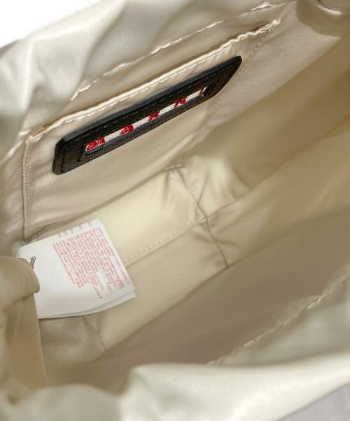 MARNI（マルニ）MARNI (マルニ) ガセットバッグ ピンクの古着・服飾アイテム