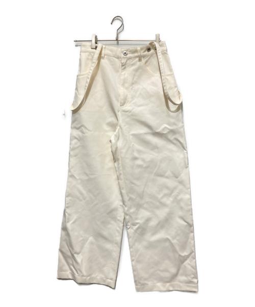 MANOF（マノフ）MANOF (マノフ) 25AW 2WAY SUSPENDER PANTS ホワイト サイズ:Mの古着・服飾アイテム