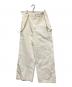 MANOF（マノフ）の古着「25AW 2WAY SUSPENDER PANTS」｜ホワイト