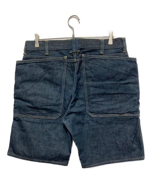 SASSAFRAS（ササフラス）SASSAFRAS (ササフラス) デニムハーフパンツ インディゴ サイズ:Lの古着・服飾アイテム