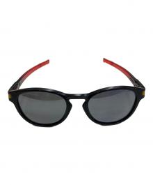 OAKLEY（オークリー）の古着「LATCHマットブラック24k  サングラス」｜レッド×ブラック