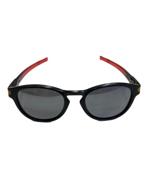 OAKLEY（オークリー）OAKLEY (オークリー) LATCHマットブラック24k  サングラス レッド×ブラック サイズ:53□21の古着・服飾アイテム