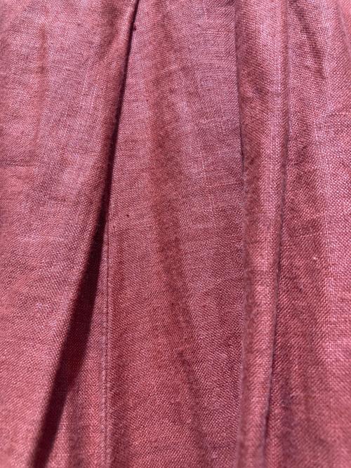 Pal'las Palace（パラスパレス）Pal'las Palace (パラスパレス) リネンスカート オレンジの古着・服飾アイテム