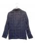 T-JACKET (ティージャケット) チェックジャケット ネイビー サイズ:Ｓ：8000円