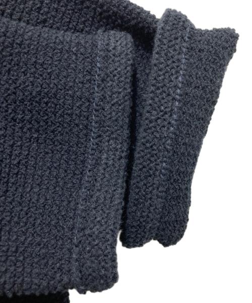 MACPHEE（マカフィー）MACPHEE (マカフィー) モスライクステッチ クルーネックジャケット ネイビー サイズ:Sの古着・服飾アイテム