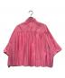 RED VALENTINO (レッドヴァレンティノ) 5分袖ショートシャツブラウス ピンク サイズ:38：9000円