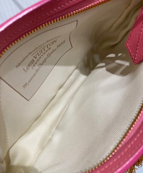 LOUIS VUITTON（ルイ ヴィトン）LOUIS VUITTON (ルイ ヴィトン) モノグラム・サビア ポシェット・アクセソワール ベージュ×ピンクの古着・服飾アイテム
