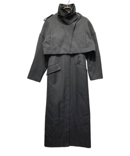 L'Or（ロル）L'Or (ロル) コート ブラック サイズ:FREEの古着・服飾アイテム