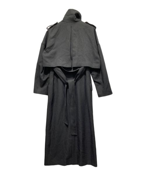 L'Or（ロル）L'Or (ロル) コート ブラック サイズ:FREEの古着・服飾アイテム