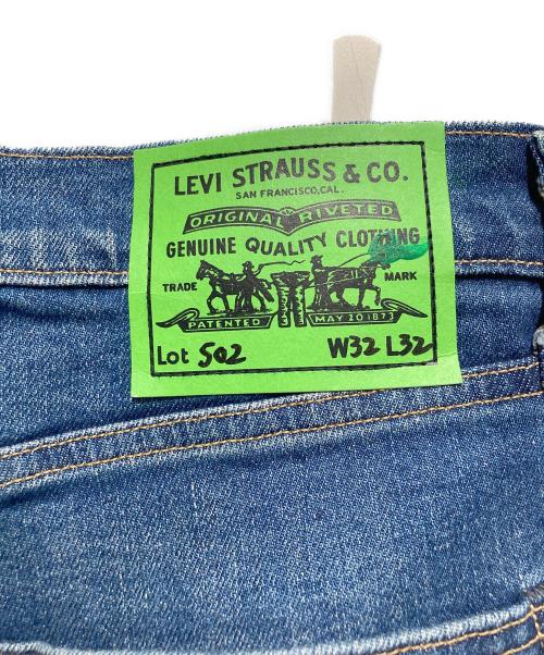 LEVI'S（リーバイス）LEVI'S (リーバイス) BLUETAB502テーパードフィット インディゴ サイズ:W32×L32の古着・服飾アイテム