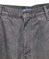 中古・古着 LEVI'S (リーバイス) ワイドプリーツデニムパンツ ブラック サイズ:W30L27：9000円
