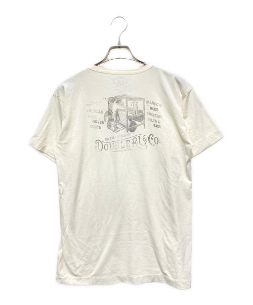 RRL（ダブルアールエル）RRL (ダブルアールエル) プリントTシャツ ベージュ サイズ:Mの古着・服飾アイテム