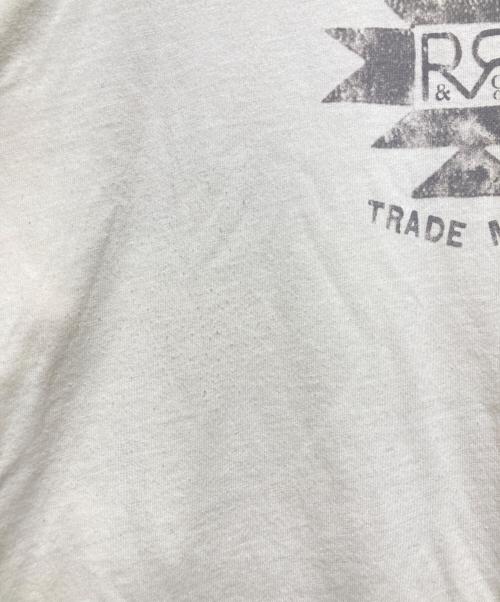 RRL（ダブルアールエル）RRL (ダブルアールエル) プリントTシャツ ベージュ サイズ:Mの古着・服飾アイテム