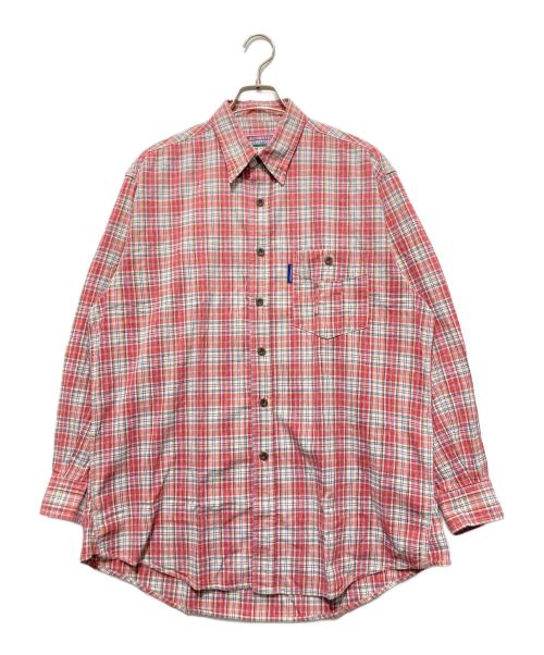 NIGEL CABOURN（ナイジェルケーボン）NIGEL CABOURN (ナイジェルケーボン) チェックシャツ レッド サイズ:2の古着・服飾アイテム