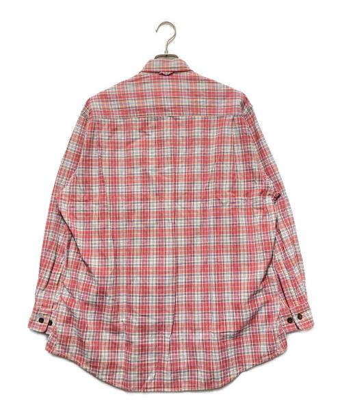 NIGEL CABOURN（ナイジェルケーボン）NIGEL CABOURN (ナイジェルケーボン) チェックシャツ レッド サイズ:2の古着・服飾アイテム