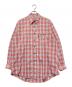NIGEL CABOURN（ナイジェルケーボン）の古着「チェックシャツ」｜レッド