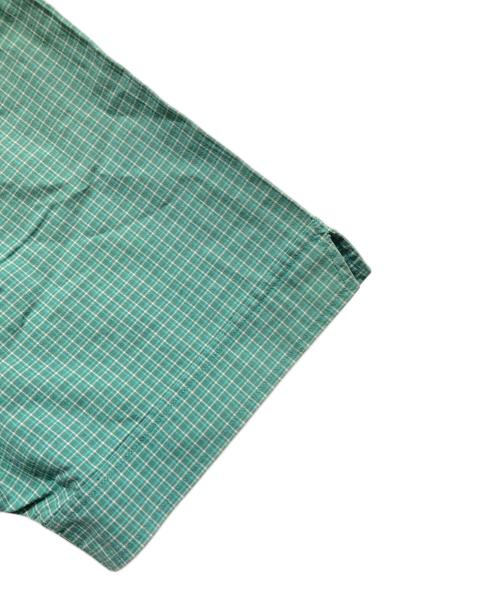 POLO SPORT（ポロスポーツ）POLO SPORT (ポロスポーツ) 90’S 半袖チェックシャツ グリーン サイズ:Mの古着・服飾アイテム