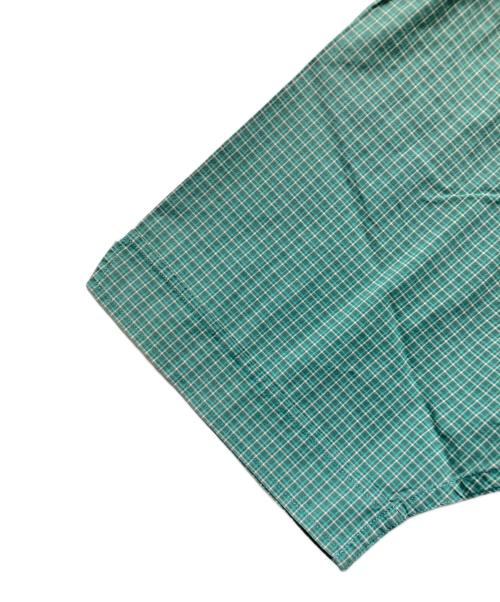POLO SPORT（ポロスポーツ）POLO SPORT (ポロスポーツ) 90’S 半袖チェックシャツ グリーン サイズ:Mの古着・服飾アイテム