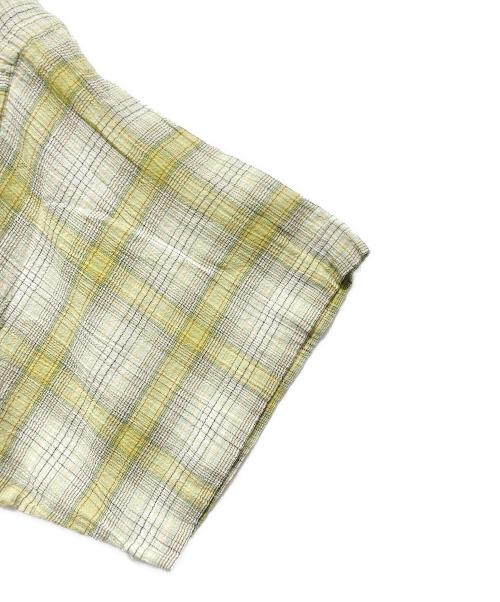Patagonia（パタゴニア）Patagonia (パタゴニア) A/C ヤーンダイ シャツ グリーン サイズ:Sの古着・服飾アイテム