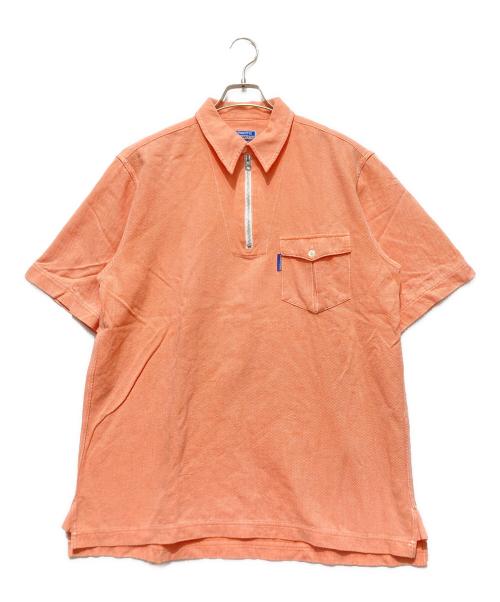 NIGEL CABOURN（ナイジェルケーボン）NIGEL CABOURN (ナイジェルケーボン) ハーフジップシャツ オレンジ サイズ:2の古着・服飾アイテム