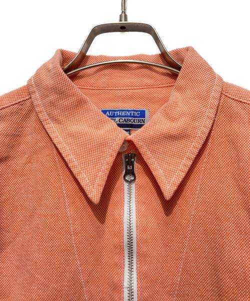NIGEL CABOURN（ナイジェルケーボン）NIGEL CABOURN (ナイジェルケーボン) ハーフジップシャツ オレンジ サイズ:2の古着・服飾アイテム