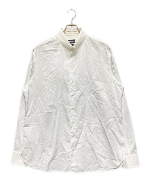 GIORGIO ARMANI（ジョルジオアルマーニ）GIORGIO ARMANI (ジョルジオアルマーニ) ドレスシャツ ホワイト サイズ:17 1/2の古着・服飾アイテム