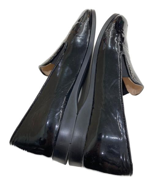 PRADA（プラダ）PRADA (プラダ) ローファー ブラック サイズ:23.5の古着・服飾アイテム