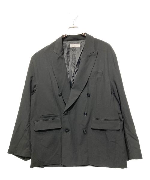 LUENNA（ルエナ）LUENNA (ルエナ) テーラードジャケット ブラック サイズ:Lの古着・服飾アイテム