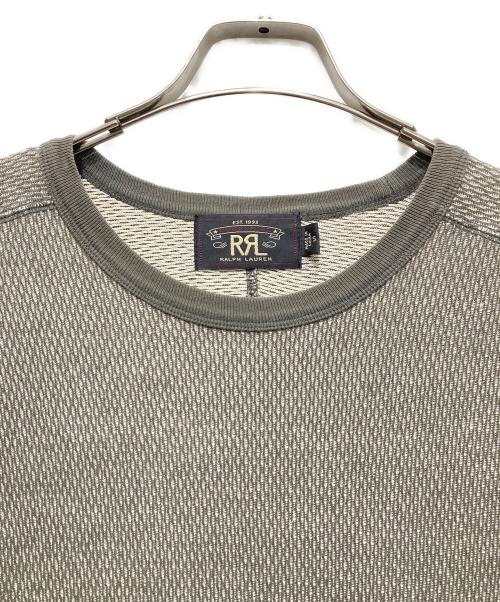 RRL（ダブルアールエル）RRL (ダブルアールエル) クルーネックサーマルカットソー グレー サイズ:Sの古着・服飾アイテム