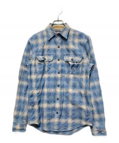 中古・古着通販】stussy (ステューシー) オンブレチェックシャツ