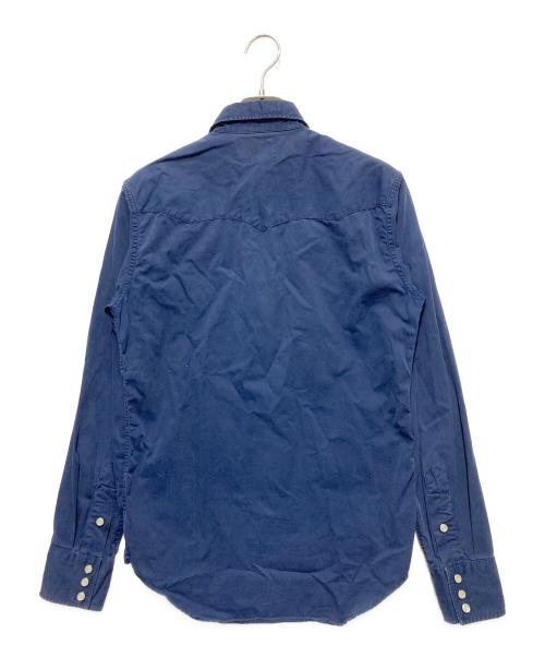 RRL（ダブルアールエル）RRL (ダブルアールエル) ウエスタンシャツ ネイビー サイズ:XSの古着・服飾アイテム