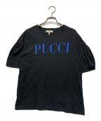 Emilio Pucciエミリオ プッチ）の古着「プリントTシャツ」｜ブラック