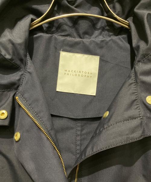 MACKINTOSH PHILOSOPHY（マッキントッシュ フィロソフィー）MACKINTOSH PHILOSOPHY (マッキントッシュ フィロソフィー) フーデッドジャケット ネイビー サイズ:36の古着・服飾アイテム