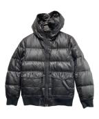 BURBERRY BLACK LABELバーバリーブラックレーベル）の古着「リバーシブルダウンジャケット」｜ブラック