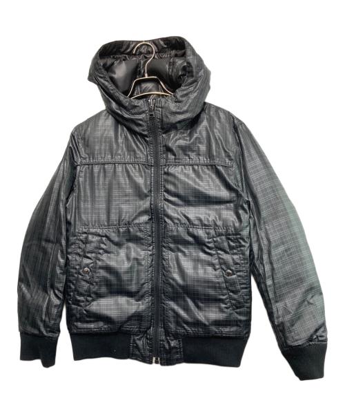 BURBERRY BLACK LABEL（バーバリーブラックレーベル）BURBERRY BLACK LABEL (バーバリーブラックレーベル) リバーシブルダウンジャケット ブラック サイズ:Sの古着・服飾アイテム