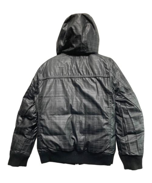 BURBERRY BLACK LABEL（バーバリーブラックレーベル）BURBERRY BLACK LABEL (バーバリーブラックレーベル) リバーシブルダウンジャケット ブラック サイズ:Sの古着・服飾アイテム