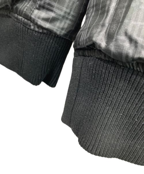 BURBERRY BLACK LABEL（バーバリーブラックレーベル）BURBERRY BLACK LABEL (バーバリーブラックレーベル) リバーシブルダウンジャケット ブラック サイズ:Sの古着・服飾アイテム