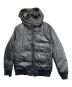 中古・古着 BURBERRY BLACK LABEL (バーバリーブラックレーベル) リバーシブルダウンジャケット ブラック サイズ:S：14000円