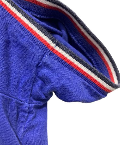 MONCLER（モンクレール）MONCLER (モンクレール) ポケットTシャツ ブルー サイズ:Mの古着・服飾アイテム