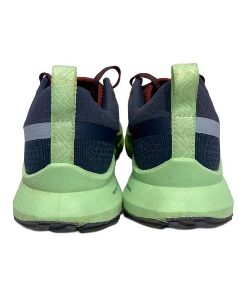 NIKE（ナイキ）NIKE (ナイキ) ペガサス トレイル 4 ネイビー×グリーン サイズ:26の古着・服飾アイテム