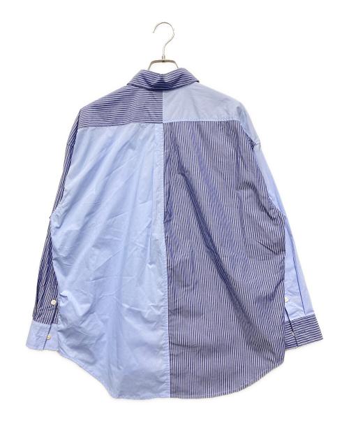 GENUINE MERCHANDISE（ジェニュイン マーチャンダイズ）GENUINE MERCHANDISE (ジェニュイン マーチャンダイズ) 刺繍シャツ ブルー サイズ:FREEの古着・服飾アイテム