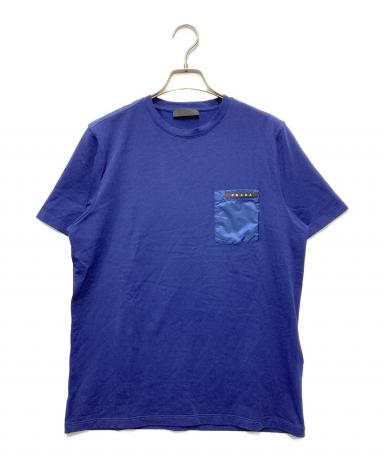 中古・古着通販】PRADA (プラダ) 21AW ラバーロゴ ナイロンポケット